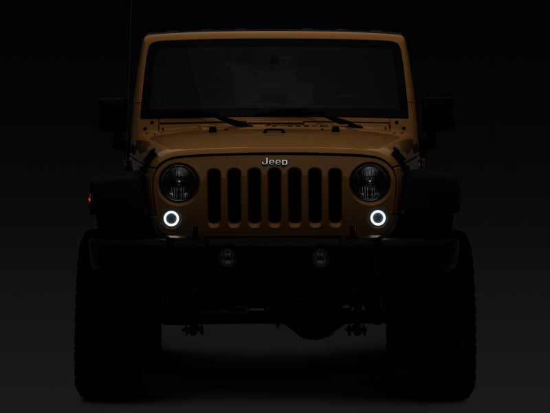 Raxiom 07-18 Jeep Wrangler JK Axial Series LED Turn Signals w/ Halo (Smoked) Raxiom 07-18 Jeep Wrangler JK Axial Series LED Turn Signals w/ Halo (Smoked)