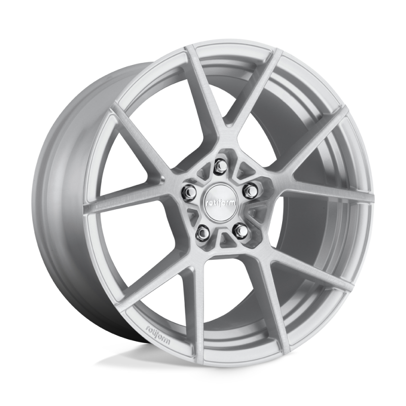 Rotiform R138 KPS Wheel 18x8.5 5x112 45 Offset - Gloss Silver Brushed Rotiform R138 KPS Wheel 18x8.5 5x112 45 Offset - Gloss Silver Brushed