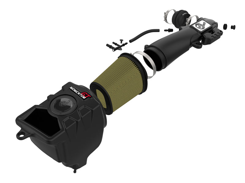 aFe Momentum GT Cold Air Intake System w/ Pro Guard 7 Media 18-19 Jeep Wrangler (JL) L4-2.0L (t) aFe Momentum GT Cold Air Intake System w/ Pro Guard 7 Media 18-19 Jeep Wrangler (JL) L4-2.0L (t)