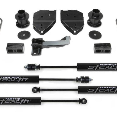 Fabtech 17-21 Ford F250/F350 4WD 4in Budget Sys w/Stealth