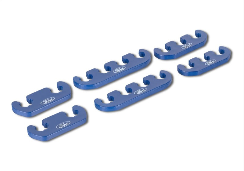 Ford Racing Wire Dividers 4 to 3 to 2 - Blue w/ White Ford Logo Ford Racing Wire Dividers 4 to 3 to 2 - Blue w/ White Ford Logo