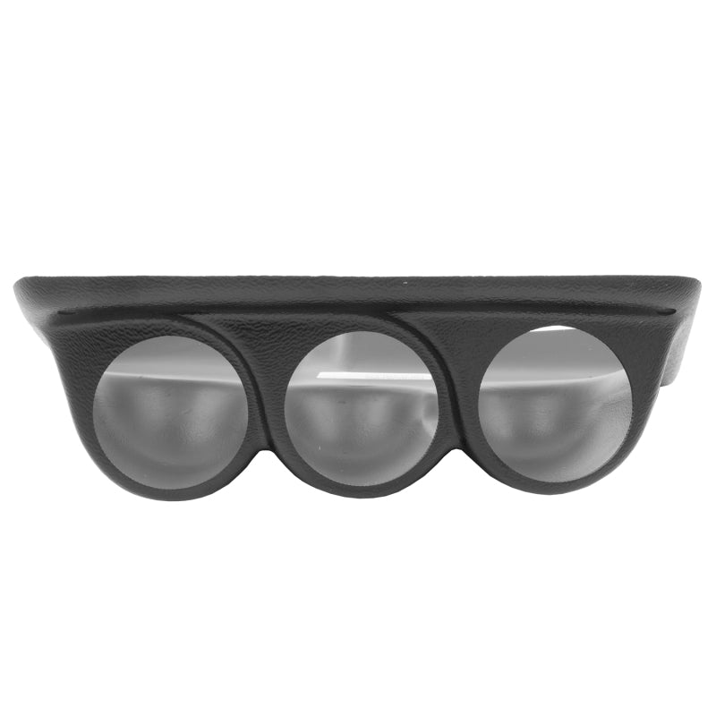 Autometer 99-03 Ford Super Duty 52mm Black Triple Under Dash Pod Autometer 99-03 Ford Super Duty 52mm Black Triple Under Dash Pod