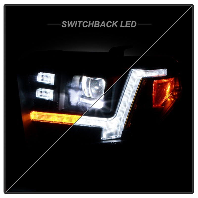 Spyder Apex 14-21 Toyota Tundra High-Power LED Module Headlights - Black (PRO-YD-TTU14V2AP-SBSEQ-BK) Spyder Apex 14-21 Toyota Tundra High-Power LED Module Headlights - Black (PRO-YD-TTU14V2AP-SBSEQ-BK)