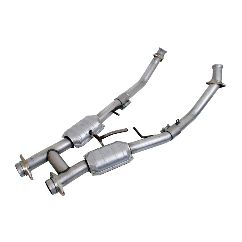 BBK 94-95 Mustang 5.0 High Flow H Pipe With Catalytic Converters - 2-1/2 BBK 94-95 Mustang 5.0 High Flow H Pipe With Catalytic Converters - 2-1/2