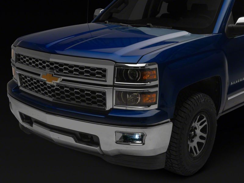 Raxiom 07-13 Chevrolet Silverado 1500 07-15 GMC Sierra 1500 Axial Series LED Fog Lights Raxiom 07-13 Chevrolet Silverado 1500 07-15 GMC Sierra 1500 Axial Series LED Fog Lights