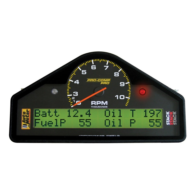 Autometer Pro-Comp Race Dash Display 0-3-10.5K RPM / MPH / FUELP / OILP / OILT / WTMP / VOLT Autometer Pro-Comp Race Dash Display 0-3-10.5K RPM / MPH / FUELP / OILP / OILT / WTMP / VOLT