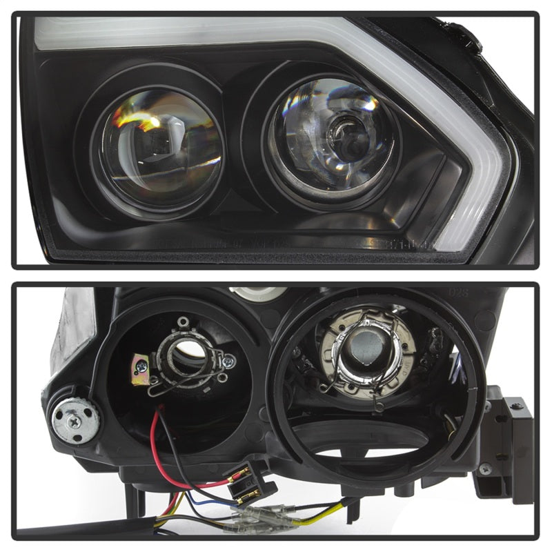 Spyder Nissan GTR R35 09-14 - Projector Headlights - DRL LED - Black Spyder Nissan GTR R35 09-14 - Projector Headlights - DRL LED - Black