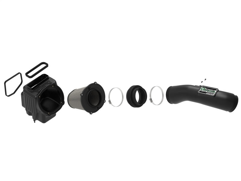 aFe Quantum Pro DRY S Cold Air Intake System 17-18 GM/Chevy Duramax V8-6.6L L5P - Dry aFe Quantum Pro DRY S Cold Air Intake System 17-18 GM/Chevy Duramax V8-6.6L L5P - Dry