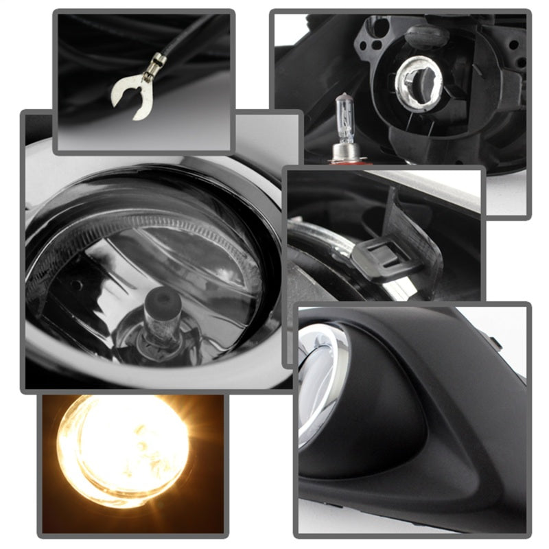 Spyder Mazda 3 2014+ OEM Fog Light w/Switch- Clear FL-MM32014-C Spyder Mazda 3 2014+ OEM Fog Light w/Switch- Clear FL-MM32014-C