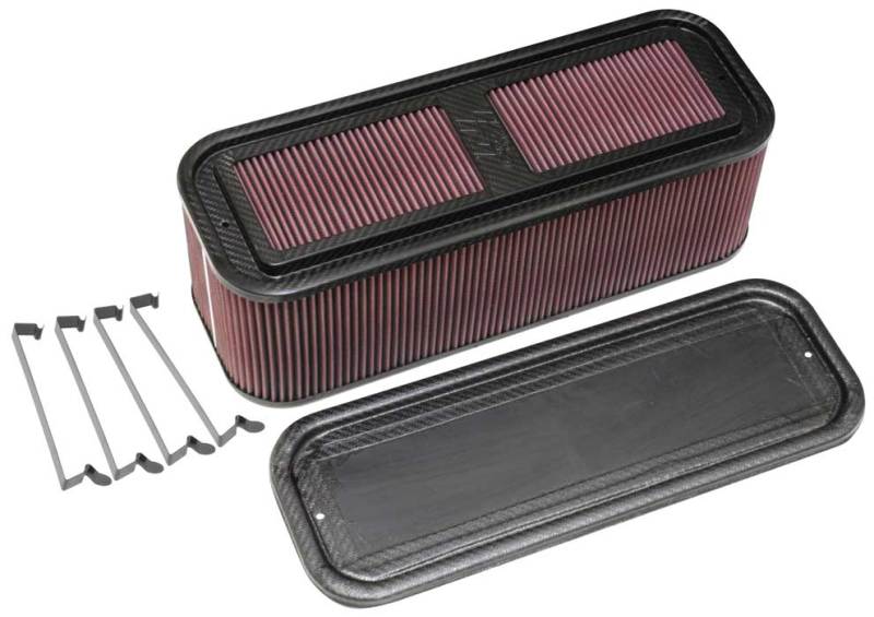 K&N Custom Racing Assembly 19in x 6.5in Carbon Fiber Air Filter K&N Custom Racing Assembly 19in x 6.5in Carbon Fiber Air Filter
