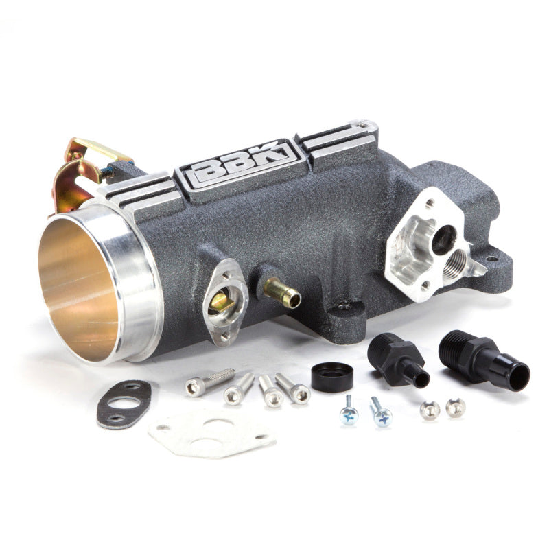 BBK 96-04 Mustang 4.6 GT 78mm Throttle Intake BBK Power Plus Series - Charcoal BBK 96-04 Mustang 4.6 GT 78mm Throttle Intake BBK Power Plus Series - Charcoal