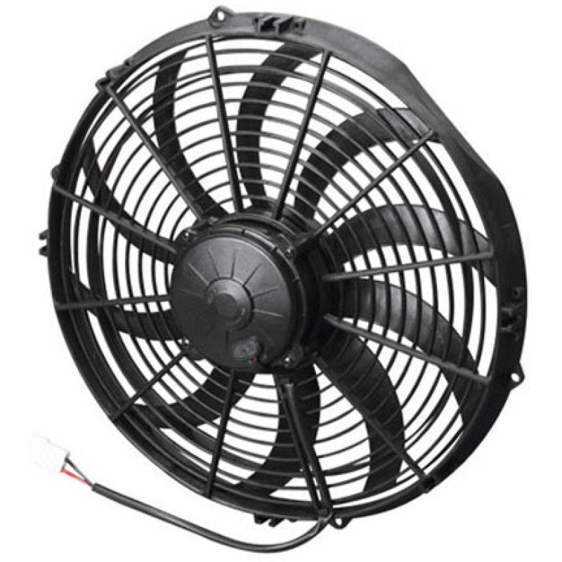 SPAL 1864 CFM 14in High Performance Fan - Pull/Curved (VA08-AP71/LL-53A) SPAL 1864 CFM 14in High Performance Fan - Pull/Curved (VA08-AP71/LL-53A)