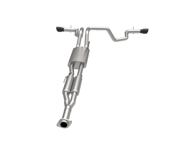 Kooks 15-20 Ford F150 2.7/3.5/5.0L 3in Dual Cat-Back Side Exit Exhaust w/BlackTips Kooks 15-20 Ford F150 2.7/3.5/5.0L 3in Dual Cat-Back Side Exit Exhaust w/BlackTips