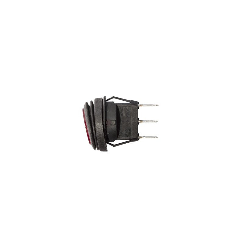 KC HiLiTES Illuminated LED 10A Round Rocker Light Switch - Red KC HiLiTES Illuminated LED 10A Round Rocker Light Switch - Red