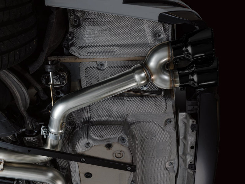 AWE Tuning 19-23 Audi C8 S6/S7 2.9T V6 AWD Track Edition Exhaust - Diamond Black Tips AWE Tuning 19-23 Audi C8 S6/S7 2.9T V6 AWD Track Edition Exhaust - Diamond Black Tips