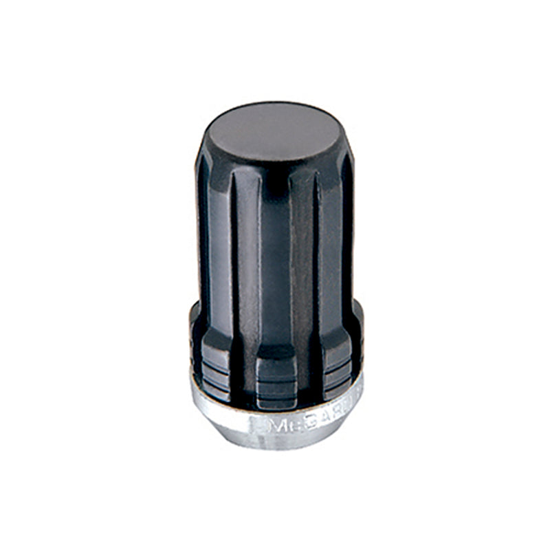 McGard SplineDrive Lug Nut (Cone Seat) 1/2-20 / 1.60in. Length (4-Pack) - Black (Req. Tool) McGard SplineDrive Lug Nut (Cone Seat) 1/2-20 / 1.60in. Length (4-Pack) - Black (Req. Tool)
