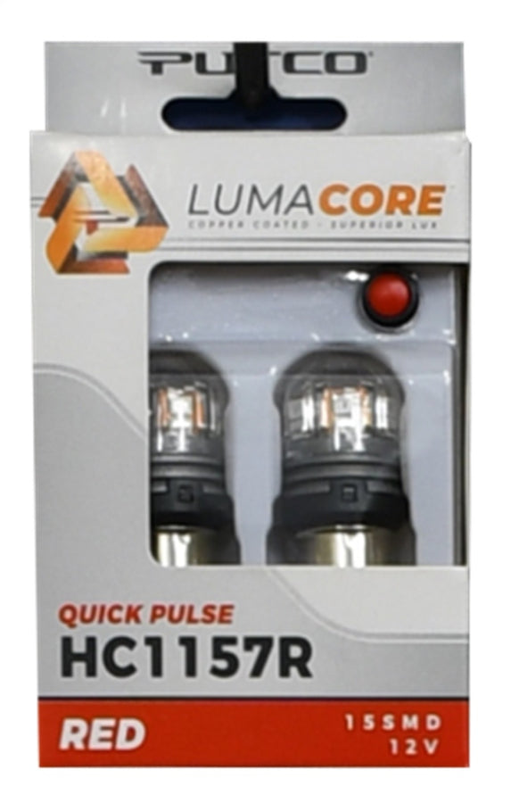 Putco LumaCore 1157 Red - Pair (x3 Strobe w/ Bright Stop) Putco LumaCore 1157 Red - Pair (x3 Strobe w/ Bright Stop)