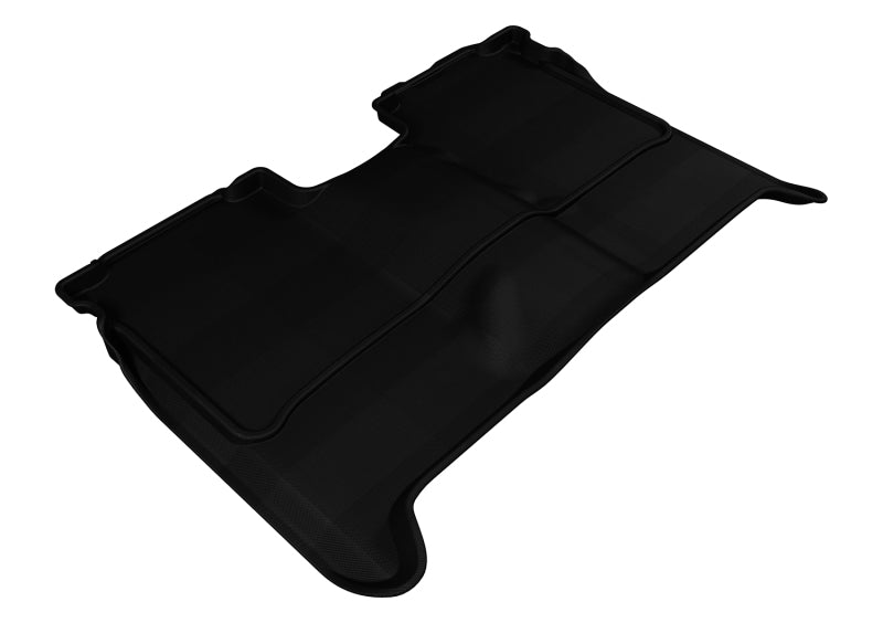3D MAXpider 2004-2015 Nissan Titan Crew Cab Kagu 2nd Row Floormats - Black 3D MAXpider 2004-2015 Nissan Titan Crew Cab Kagu 2nd Row Floormats - Black