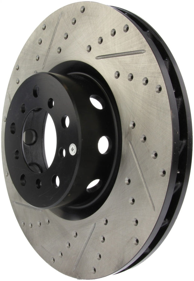 StopTech 00-03 BMW M5 (E39) Slotted & Drilled Right Front Rotor StopTech 00-03 BMW M5 (E39) Slotted & Drilled Right Front Rotor