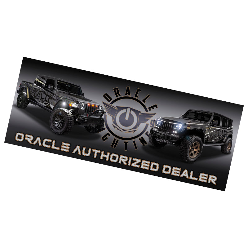 Oracle - 6ft x 2.5ft Banner SEE WARRANTY Oracle - 6ft x 2.5ft Banner SEE WARRANTY