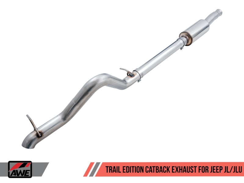 AWE Tuning 2018+ Jeep Wrangler JL/JLU 2.0T Trail Edition Cat-Back Exhaust AWE Tuning 2018+ Jeep Wrangler JL/JLU 2.0T Trail Edition Cat-Back Exhaust
