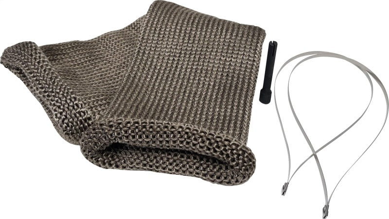 DEI Titanium 4in Knit Exhaust Sleeve - 12in DEI Titanium 4in Knit Exhaust Sleeve - 12in