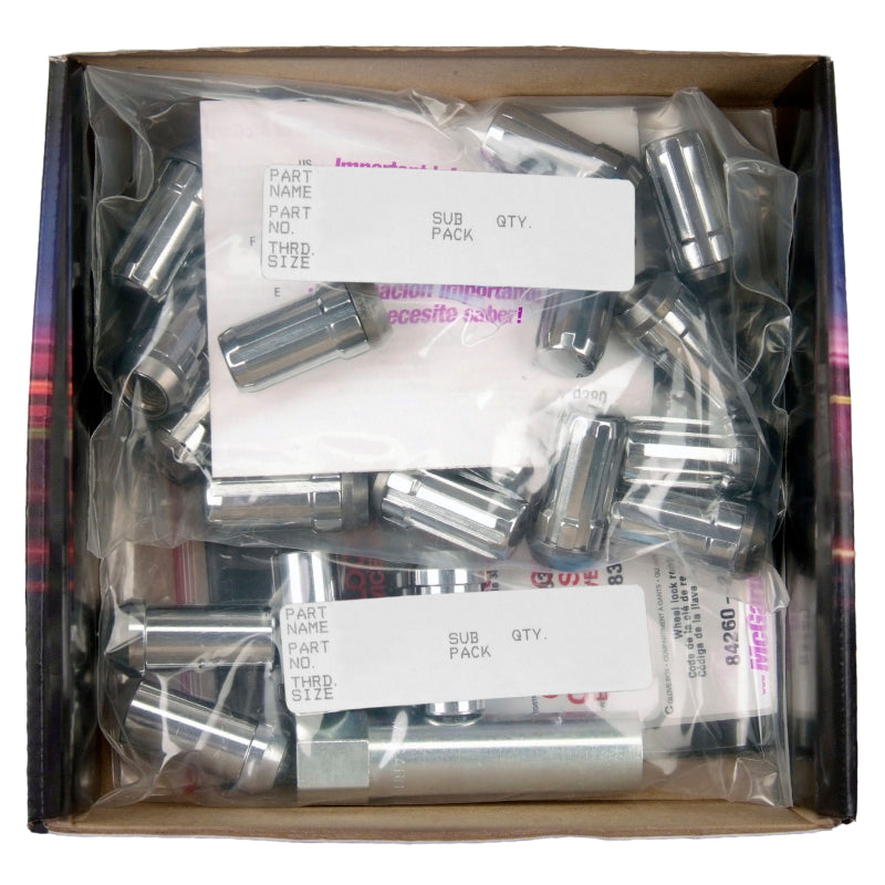 McGard SplineDrive Tuner Jeep 23pc. Kit (Cone) 1/2-20 / 13/16 Hex (18 Lug Nuts / 5 Locks) - Chrome McGard SplineDrive Tuner Jeep 23pc. Kit (Cone) 1/2-20 / 13/16 Hex (18 Lug Nuts / 5 Locks) - Chrome