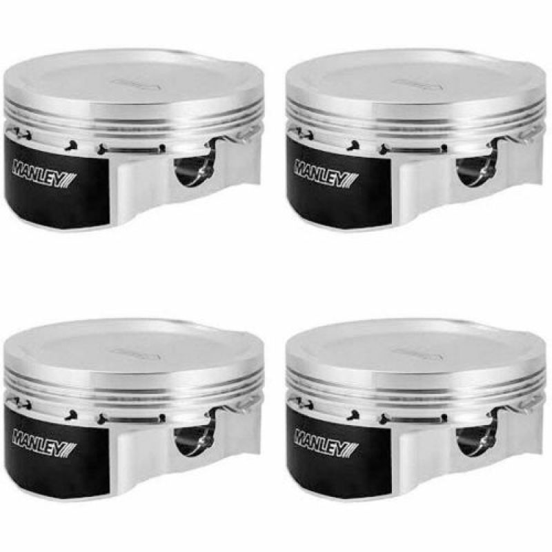 Manley 03-06 Evo 8/9 4G63T 86.5mm +1.5mm OverBore 100mm Stroker 8.5:1 Dish Pistons w/ Rings and Pins Manley 03-06 Evo 8/9 4G63T 86.5mm +1.5mm OverBore 100mm Stroker 8.5:1 Dish Pistons w/ Rings and Pins