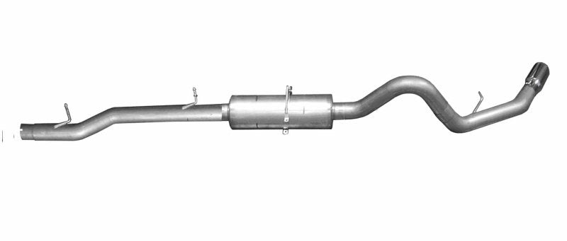 Gibson 03-07 Ford F-250 Super Duty Lariat 6.0L 4in Cat-Back Single Exhaust - Stainless Gibson 03-07 Ford F-250 Super Duty Lariat 6.0L 4in Cat-Back Single Exhaust - Stainless