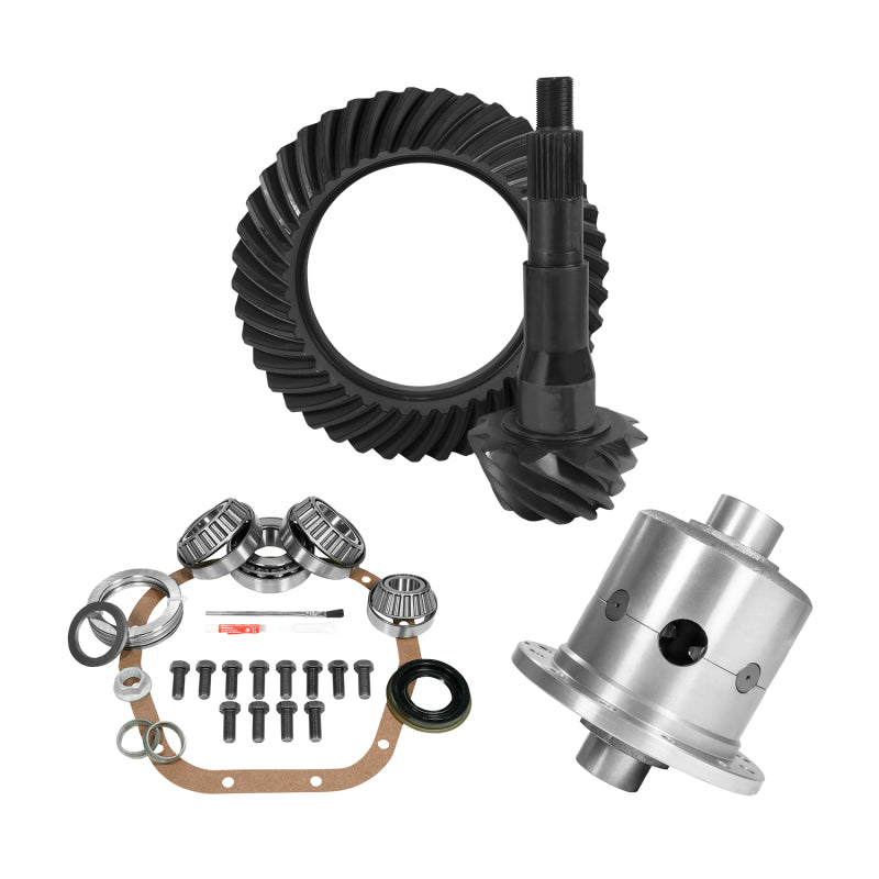 Yukon 10.5in Ford 3.73 Rear Ring & Pinion Install Kit 35 Spline Positraction Yukon 10.5in Ford 3.73 Rear Ring & Pinion Install Kit 35 Spline Positraction