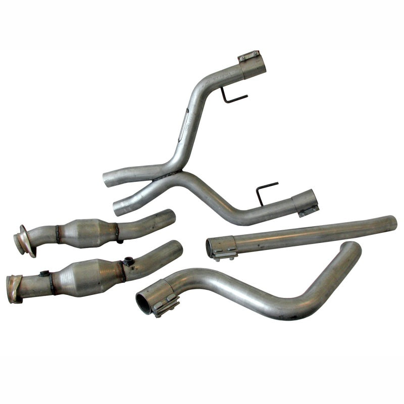 BBK 05-09 Mustang 4.0 V6 True Dual Cat Back Exhaust Conversion Kit With X pipe BBK 05-09 Mustang 4.0 V6 True Dual Cat Back Exhaust Conversion Kit With X pipe
