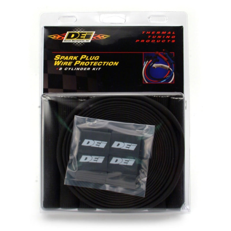 DEI Protect-A-Boot and Wire Kit 8 Cylinder - Black DEI Protect-A-Boot and Wire Kit 8 Cylinder - Black