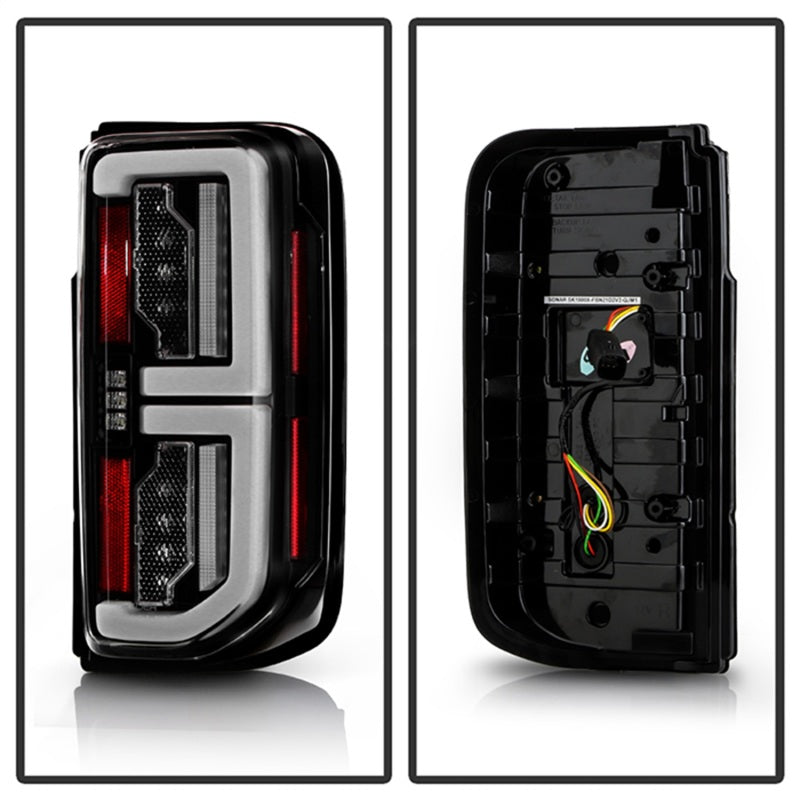 Spyder 21-23 Ford Bronco (Factory LED Model Only) LED Tail Lights - Black (ALT-YD-FB21LED-LED-BK) Spyder 21-23 Ford Bronco (Factory LED Model Only) LED Tail Lights - Black (ALT-YD-FB21LED-LED-BK)