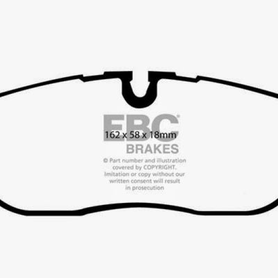 EBC 05-10 Land Rover LR3 4.4 Greenstuff Front Brake Pads