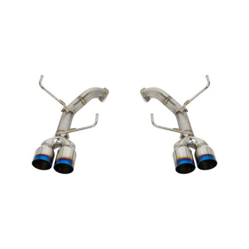 Remark 11-14 Subaru WRX/STI GR (GV) Sedan Axle Back Exhaust w/Burnt Stainless Steel Single Wall Tip Remark 11-14 Subaru WRX/STI GR (GV) Sedan Axle Back Exhaust w/Burnt Stainless Steel Single Wall Tip