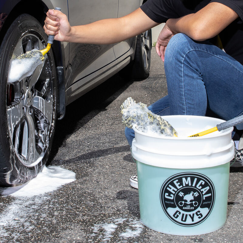 Chemical Guys Rimpaca Reach Around Ultimate Wheel Brush Set - 2 Pcs Chemical Guys Rimpaca Reach Around Ultimate Wheel Brush Set - 2 Pcs