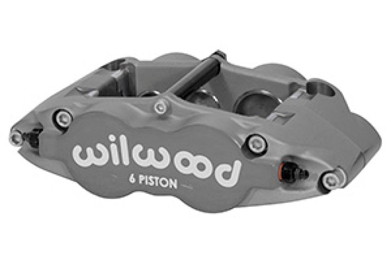 Wilwood Caliper-Forged Narrow Superlite 6R-L/H 1.75/1.25in/1.25in Pistons 1.25in Rotor - Anodized Wilwood Caliper-Forged Narrow Superlite 6R-L/H 1.75/1.25in/1.25in Pistons 1.25in Rotor - Anodized