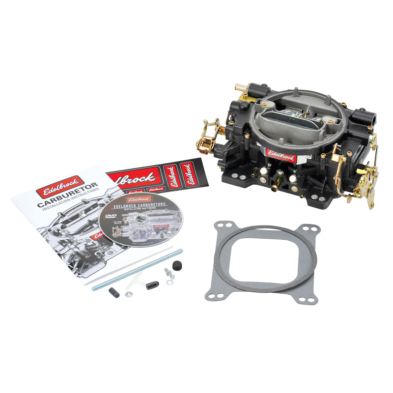 Edelbrock Carburetor Performer Series 4-Barrel 750 CFM Manual Choke Black Finish Edelbrock Carburetor Performer Series 4-Barrel 750 CFM Manual Choke Black Finish