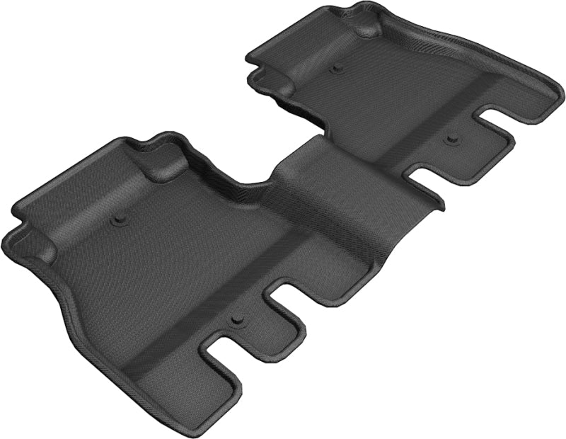 3D MAXpider 2018-2020 Jeep Wrangler JL Unlimited Kagu 2nd Row Floormats - Black 3D MAXpider 2018-2020 Jeep Wrangler JL Unlimited Kagu 2nd Row Floormats - Black