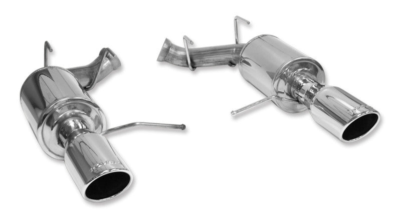 Roush 2011-2014 Ford Mustang V8 Enhanced Sound Dual Axle-Back w/ Round Tips Roush 2011-2014 Ford Mustang V8 Enhanced Sound Dual Axle-Back w/ Round Tips