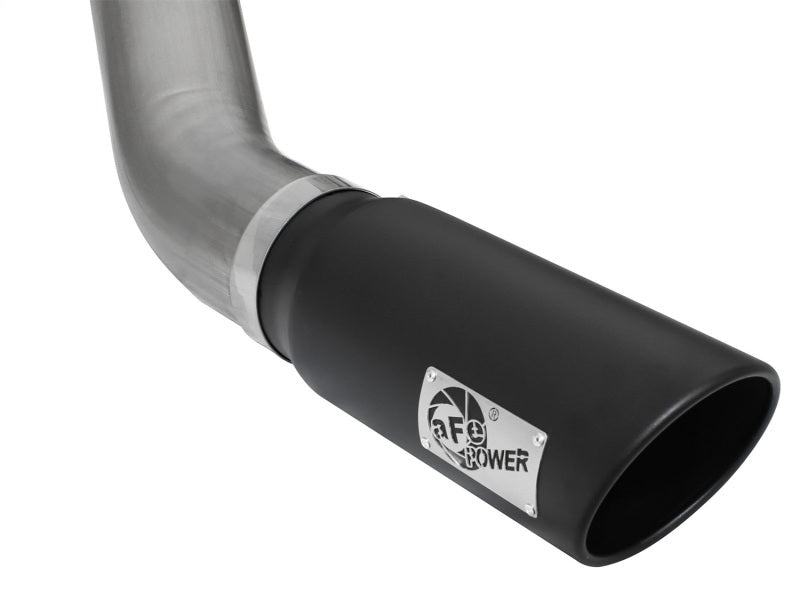 aFe MACHForce XP Exhaust Large Bore 5in DPF-Back Alu. 13-15 Dodge Trucks L6-6.7L (td) *Black Tip aFe MACHForce XP Exhaust Large Bore 5in DPF-Back Alu. 13-15 Dodge Trucks L6-6.7L (td) *Black Tip