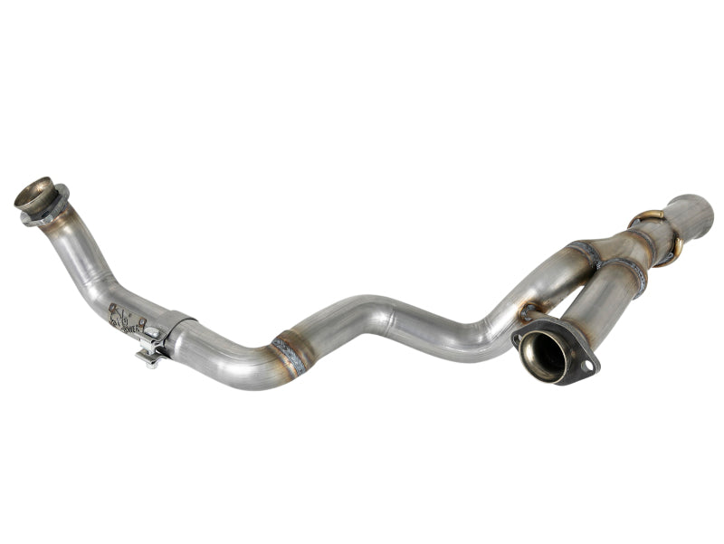 aFe POWER Twisted Steel Y-Pipe 2-1/4in 409 SS Exhaust System 2018 Jeep Wrangler (JL) V6-3.6L aFe POWER Twisted Steel Y-Pipe 2-1/4in 409 SS Exhaust System 2018 Jeep Wrangler (JL) V6-3.6L