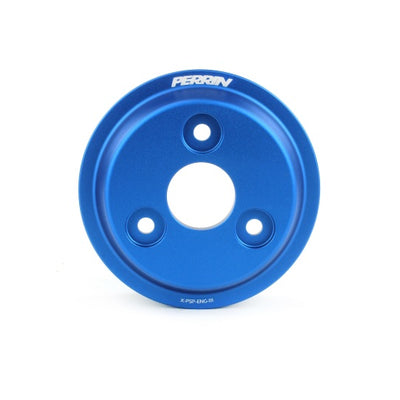 PERRIN 22-25 Subaru WRX / 21-25 Crosstrek / 20-25 LGT/OBXT/FXT Lightweight Water Pump Pulley - Blue