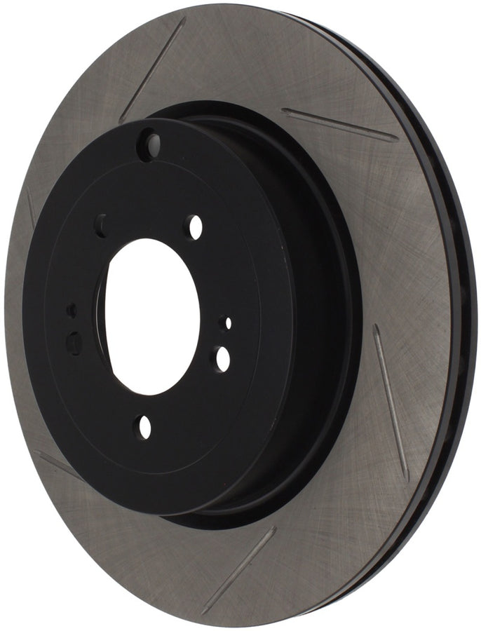 StopTech Power Slot 08-09 Evo 10 Slotted Right Rear Rotor StopTech Power Slot 08-09 Evo 10 Slotted Right Rear Rotor