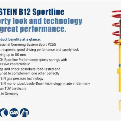 Bilstein B12 2003 BMW 530i Base Sedan Front and Rear Suspension Kit