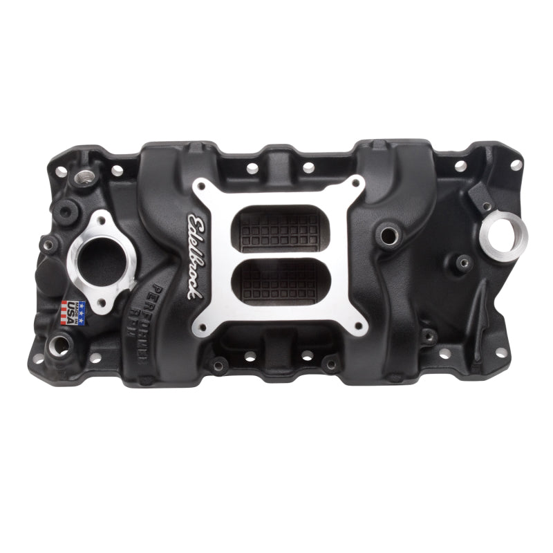 Edelbrock Performer RPM Manifold Black Edelbrock Performer RPM Manifold Black