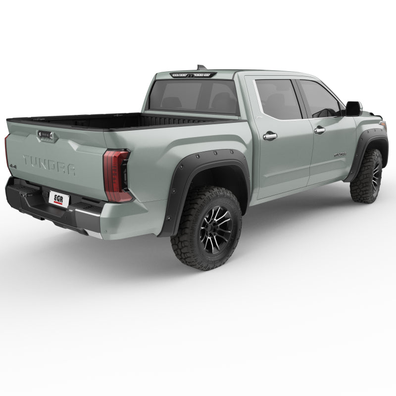 EGR 2023 Toyota Tundra Traditional Bolt-On Look Fender Flares Set Of 4 EGR 2023 Toyota Tundra Traditional Bolt-On Look Fender Flares Set Of 4