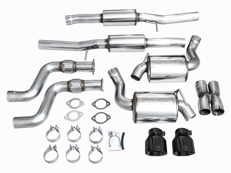 AWE 2023 Nissan Z RZ34 RWD Touring Edition Catback Exhaust System w/ Diamond Black Tips AWE 2023 Nissan Z RZ34 RWD Touring Edition Catback Exhaust System w/ Diamond Black Tips