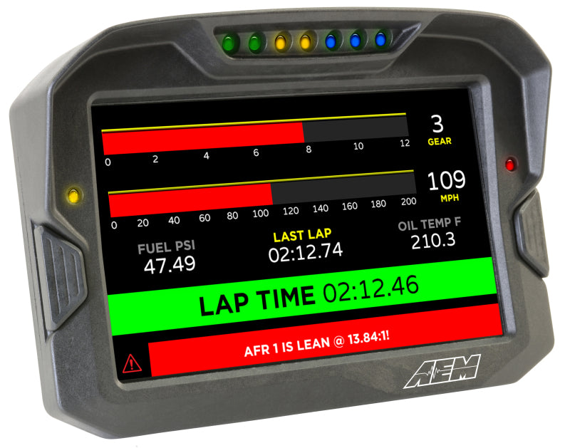 AEM CD-7 Non Logging GPS Enabled Race Dash Carbon Fiber Digital Display w/o VDM (CAN Input Only) AEM CD-7 Non Logging GPS Enabled Race Dash Carbon Fiber Digital Display w/o VDM (CAN Input Only)