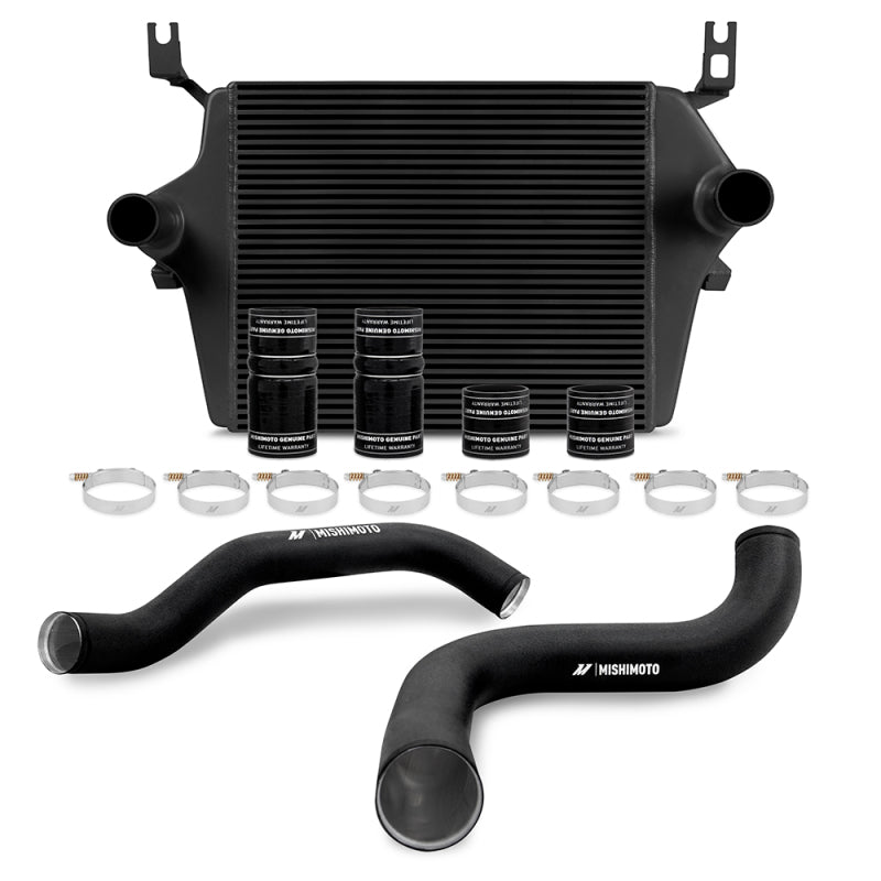 Mishimoto 99-03 Ford 7.3L Powerstroke PSD Black Intercooler Kit w/ Black Pipes Mishimoto 99-03 Ford 7.3L Powerstroke PSD Black Intercooler Kit w/ Black Pipes